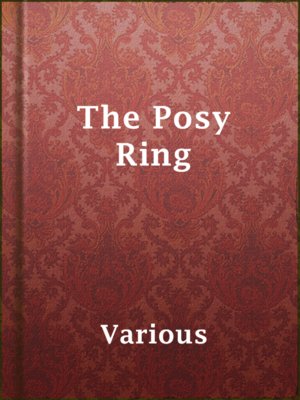 cover image of The Posy Ring